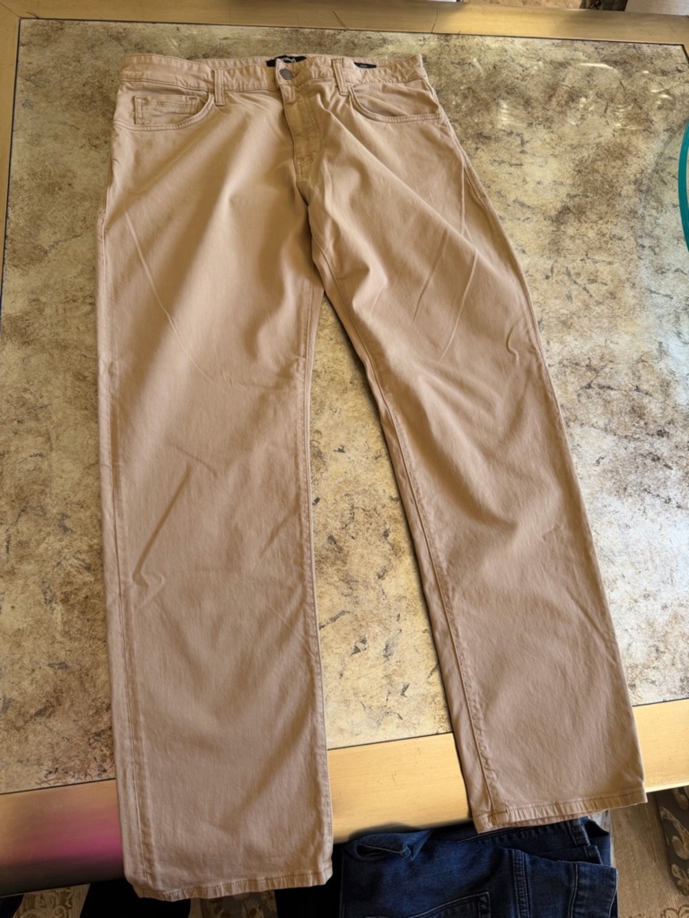 Mavi Men's Straight Chinos in Light Tan